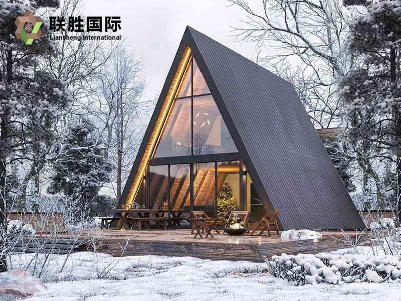 A-frame ສາມຫຼ່ຽມ Prefab House